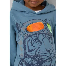 s.Oliver Hoodie aus Baumwollmix mit Folienprint - 92/98