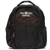 West Coast Choppers Travel Backpack Black Schwarz