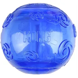 KONG® Spielzeug Squeezz® Ball Blau