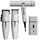 JRL PROFESSIONAL Ghost Edition Combo Kit 3 Weiß