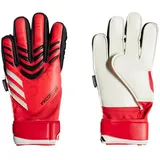 adidas Predator Match Fingersave Torwarthandschuhe Unisex, Erwachsene, Violett/Schwarz, Größe 32