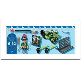 Playmobil Pirates Grüne App-Kanone mit Piratenkapitän (6162)