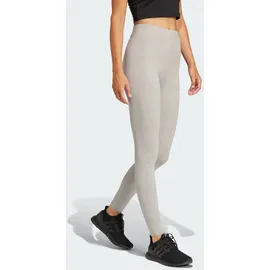 adidas Essentials Linear Cotton Leggings Medium Grey Heather / Black 2XS