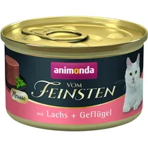 Animonda Mousse Lachs + Geflügel 12 x 85 g