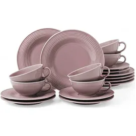 SELTMANN WEIDEN Beat Color Glaze Teeservice 18-tlg. rosa