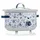 VQ Laura Ashley 3,5L Schongarer – Keramiktopf mit 3 Stufen - Blau/Bunt/Weiß