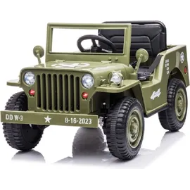 ES-Toys Elektro Auto Offroad Militär Grün (12V7A)
