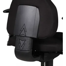 KADIMA DESIGN QENTIN Stoff Schwarz/Grau