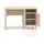 petits-meubles SCHREIBTISCH Alycia 0 x 0 cm Beige/Korallenrosa