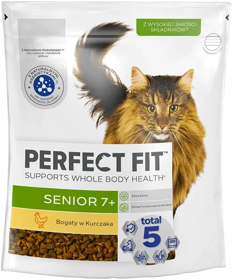 PERFECT FIT (Senior 7+) 750  Reich an Huhn – Trockenfutter für ältere Katzen