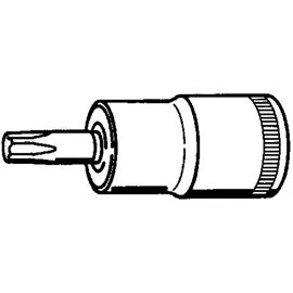 Stahlwille 3/8" (10mm) Schraubendrehereinsatz TORX T10 L.49mm