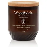 Woodwick RENEW MITTLERE KERZE TOMATO LEAF & BASIL Kerze 184 g