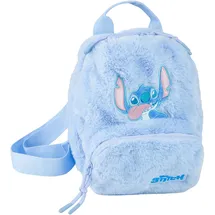 Coolpack Rucksack Disney Stitch small blue fluffy