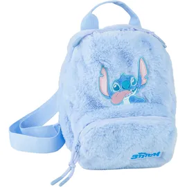 Coolpack Rucksack Disney Stitch small blue fluffy