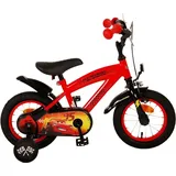 Volare Kinderfahrrad Disney Cars 12 Zoll, rot