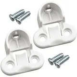 Halterung Kleiderstange passend für IKEA PAX KOMPLEMENT Schrank Kleiderstangenhalterung 130527 (2 Stück)