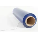 ANKO Planen LKW PVC Plane transparent 0,5mm / 0,8mm Fensterfolie Fensterplane (0,8mm, 1,4m x 1m, - Transparent