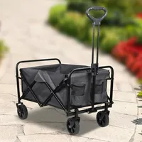 Gravidus Bollerwagen faltbar grau