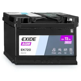 Exide EK720 AGM 72Ah 12V