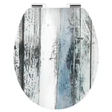 conmetall - celle Art of Acryl WC-Sitz Wooden Braun