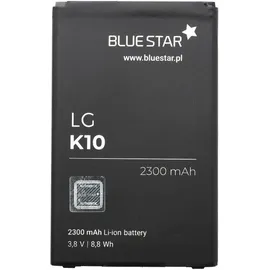Bluestar Akku Ersatz kompatibel mit LG K10 2300 mAh Austausch Batterie Accu BL-45A1H