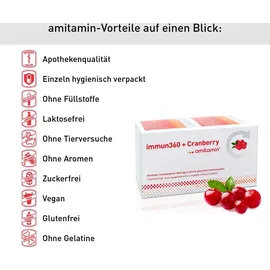 Active Bio Life Science Gmbh Immun 360 + Cranberry Kapseln 120 St.
