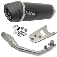 LeoVince SBK NERO 1/1 PIAGGIO VESPA PRIMAVERA/SPRINT 125 iGet ABS INOX with catalyst