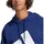 adidas Essentials Big Logo French Terry Kapuzenpullover Dark Blue / White L