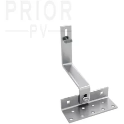 Prior PV Dachhaken Edelstahl 3-fach verstellbar