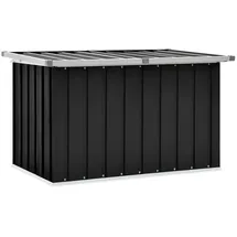 furnicato Gartenbox 109 x 67 x 65 cm Anthrazit
