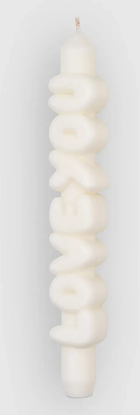 CandleHand Love You 3D Taper Candle white Gr. Uni