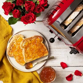 Dualit Toaster Paket 3 2er Toaster rot