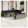 vidaXL Gartensofa-Set 14-tlg. grau Polyrattan