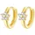 Dear Me Creolen Bloom Gold 585 1