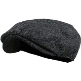 Asalinao Barett Cap Herren Damen Schiebermütze Schirmmütze Newsboy Flat Cap Baskenmütze Stil Kostüm Accessoires Sport Flatcap Schiebermütze Damen Herren Flache Mütze mit Schirm (A) - Einheitsgröße