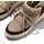 FitFlop F-Mode Damen-Stiefelette mit resistentem Biofleece-Netzgewebe, Flatform-Stiefelette, Taupe, Größe 36, taupe, 36 EU