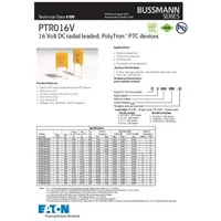 Bussmann by Eaton PTR016V1200-BK PTC-Sicherung