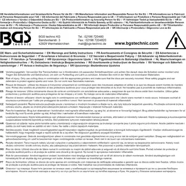 BGS Trennscheibe für Metall Ø 115 x 2,5 x 22,2 mm Typ 42