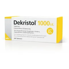 DEKRISTOL 1.000 I.E. Tabletten 200 St