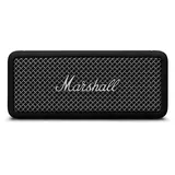 Marshall Emberton II tragbare Bluetooth Lautsprecher, kabellos, koppelbar, IP67 Staub und wasserfest, über 30 Stunden Spielzeit, Schnellladung, Innen- und Außenlautsprecher - Schwarz und Stahl