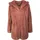 URBAN CLASSICS Teddy Mantel Dark Rose 4XL