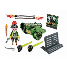 Playmobil Pirates Grüne App-Kanone mit Piratenkapitän (6162)