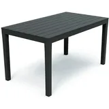 Mojawo Gartentisch 138 x 80 x 72 cm Anthrazit