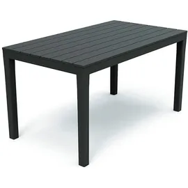 Mojawo Gartentisch 138 x 80 x 72 cm Anthrazit