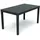 Mojawo Gartentisch 138 x 80 x 72 cm Anthrazit