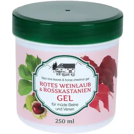 vom Pullach Hof Rotes Weinlaub & Rosskastanien Gel Pullach Hof