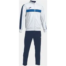 Joma Victory Trainingsanzug - weiß/marineblau 140