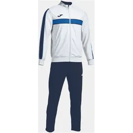 Joma Victory Trainingsanzug - weiß/marineblau 140