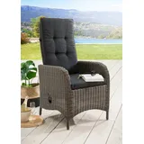 Destiny PALMA 2er Set, Polyrattan inkl. Auflage grau