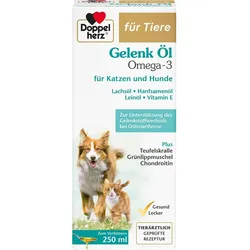 Doppelherz für Tiere Gelenk Öl für Katzen + Hunde, 250 ml, Flüssigkeit
